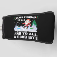Merry Fishmas Funny Fish Fishing Fisherman Xmas