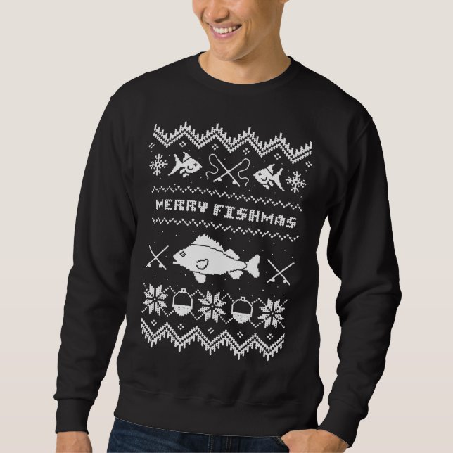 Merry Fishmas Sweatshirt (Front)