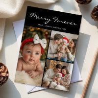 Merry Forever Matching Family Christmas card
