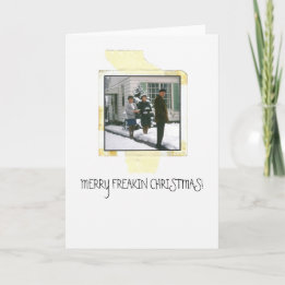 Merry Freakin Christmas! Holiday Card