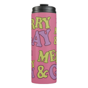 Merry & Gay custom name tumbler
