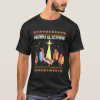 Merry Glizzmas Tacky Funny Merry Christmas Hotdogs