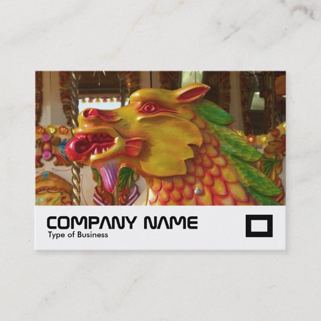 Merry-go-round Dragon Business Card (Front)