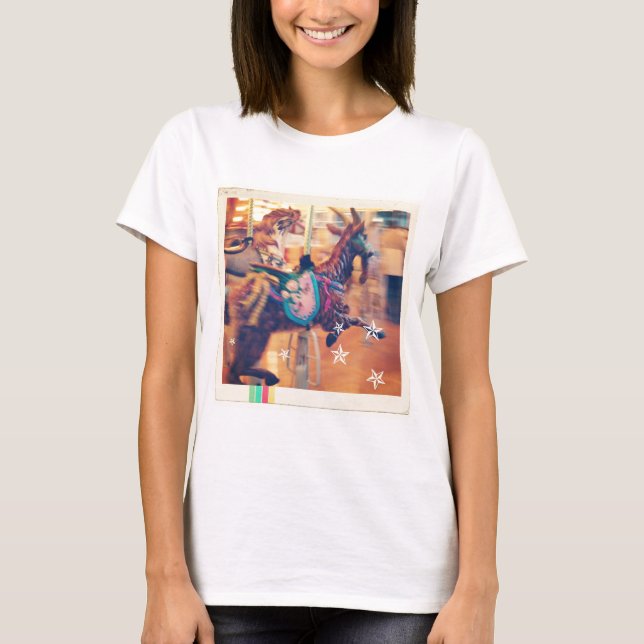 Merry Go Round Goat T-Shirt (Front)