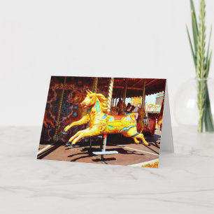 Merry-go-round Holiday Card