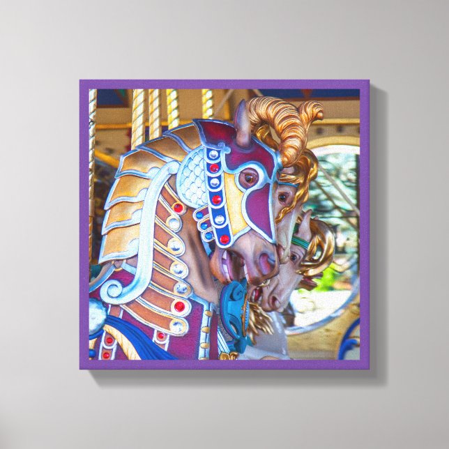 merry-go-round horse canvas 27 series (Front)