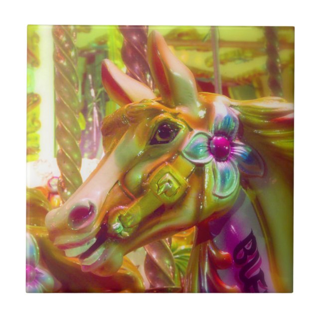 Merry-go-round Horse Tile (Front)