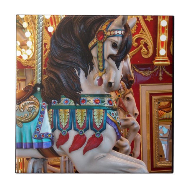Merry-go-Round Horse Tile (Front)