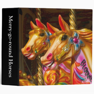 Merry-go-round Horses (2in) Binder