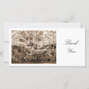 Merry-go-round - Thank You Card
