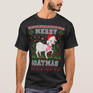 Merry Goatmas Goat Ugly Christmas Sweater Xmas