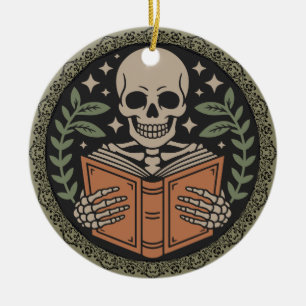 Merry Gothmas To My Favourite Book Lover Ceramic Ornament