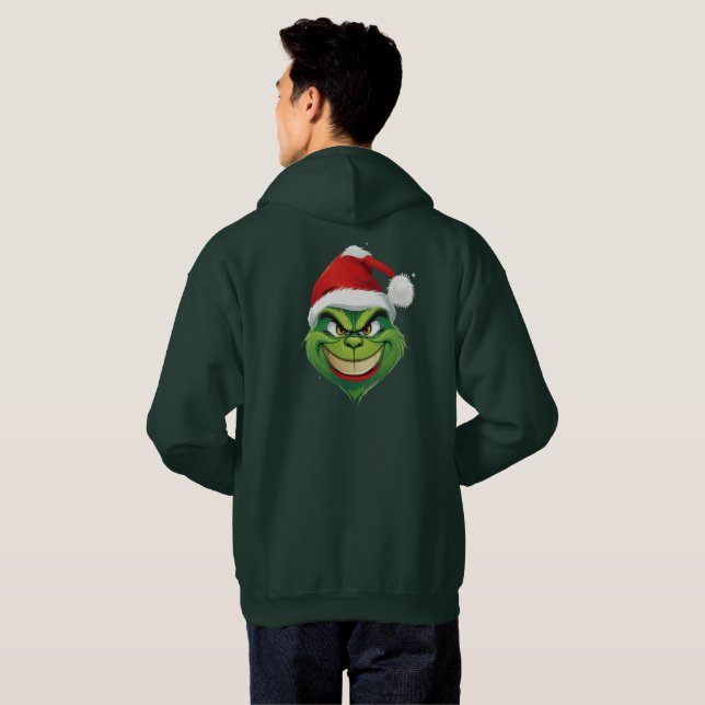 ‘Merry Grinchmas’ Hoodie (Back Full)