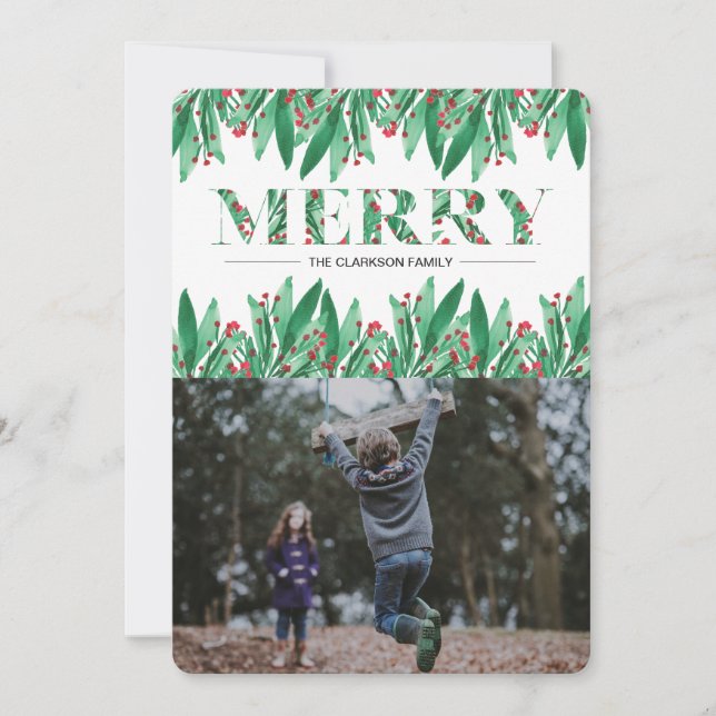 MERRY HOLIDAY CARD (Front)
