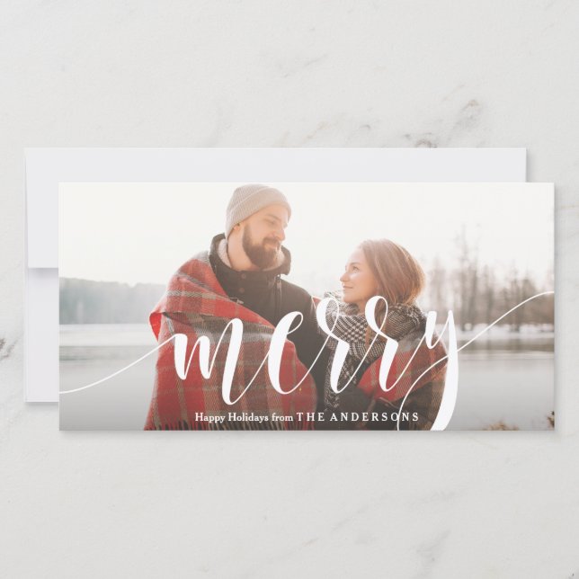 Merry Holiday Card (Front)