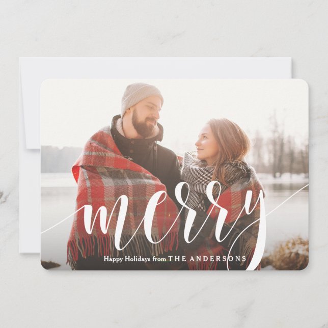 Merry Holiday Card (Front)
