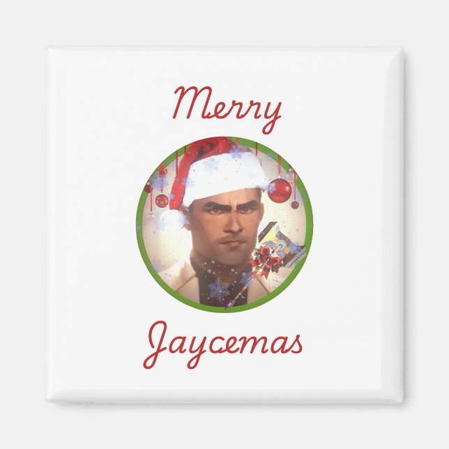 Merry Jaycemas Magnet (Front)
