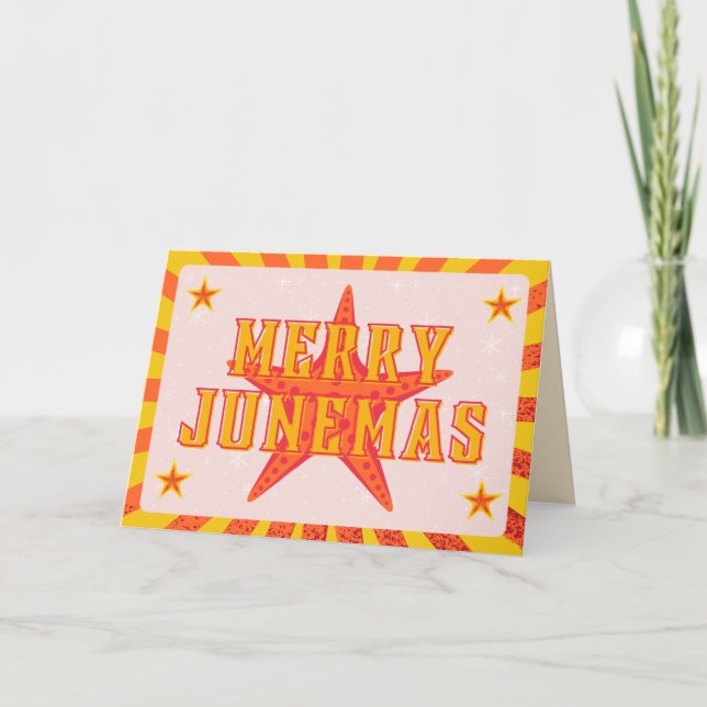 Merry Junemas Card (Front)