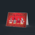 Merry Knitmas card<br><div class="desc">Merry Knitmas! And A Crafty New Year. Great card for a knitter/crafter.</div>