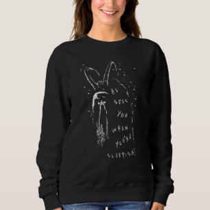 Merry Krampus Christmas He Sees You When You're Sl Sweatshirt