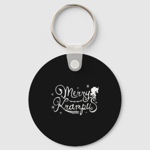 Merry Krampus German Folklore Christmas For Krampu Keychain