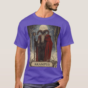 Merry Krampus Pajama Funny Christmas Horror Ugly S T-Shirt