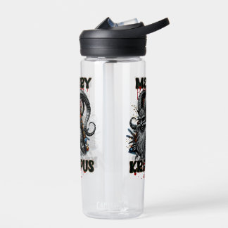 Merry Krampus Water Bottle