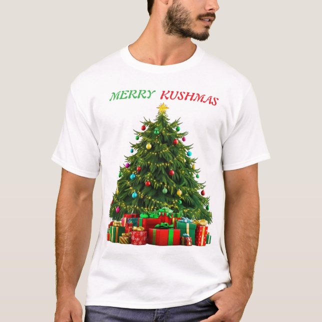 Merry kushmas T-Shirt (Front)