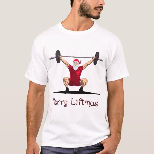Merry Liftmas T-Shirt (Front)