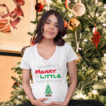 Merry Little Baby Shower T-Shirt<br><div class="desc">Merry Little Baby shower</div>