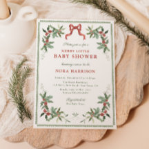 Merry Little Baby Shower Whimsical Frame
