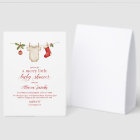 Merry Little Christmas Winter Baby Shower