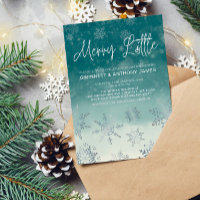 Merry Little Snowflakes Baby Shower 