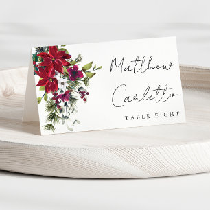 Merry Little Wedding Place Card