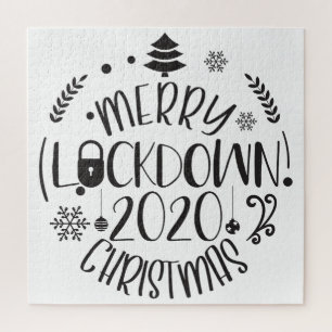 Merry lockdown Christmas 2020 Jigsaw Puzzle
