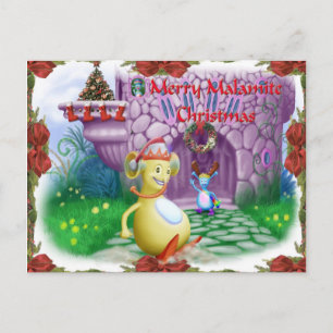Merry Malamite Christmas! Holiday Postcard