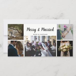 Merry & Married Wedding Five Photo Holiday