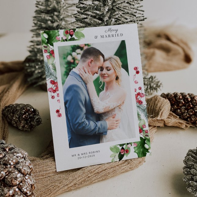 MERRY & MARRIÉE | faire-part de mariage  (Créateur téléchargé)