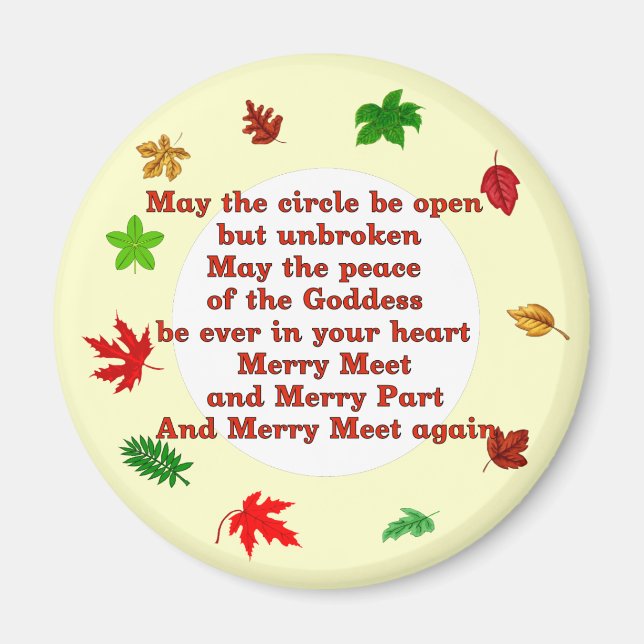 Merry Meet Magnet (Front)