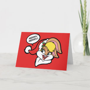 "Merry Merry" Lola Bunny Holiday Card