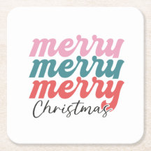 merry merry merry christmas multicolored font