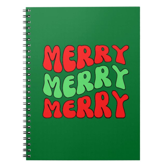 Merry Merry Merry     Notebook (Front)
