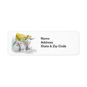 Merry Mice Mic & Mac Address Labels