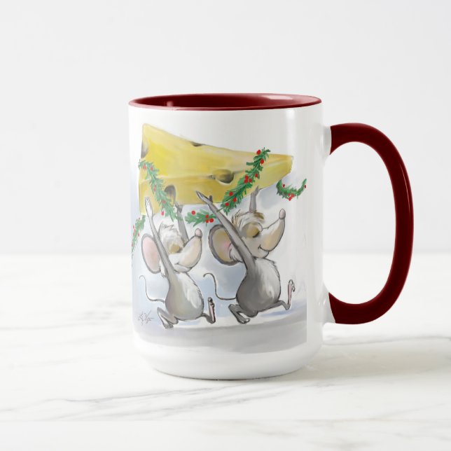 Merry Mice Mic & Mac Mug (Droite)