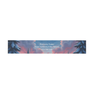 Merry Mischief – The Little Christmas Elf. Invitation Belly Band