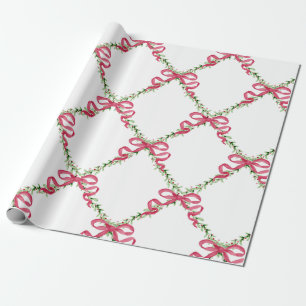 Merry Mistletoe Christmas Wrapping Paper