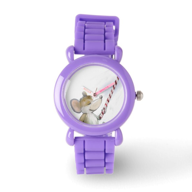 Merry Mouse Moe Holiday Watch (Front)