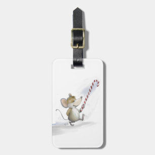 Merry Mouse Moe Luggage Tag