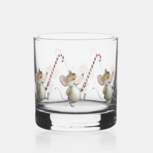 Merry Mouse Moe Whiskey Glass