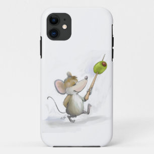 Merry Mouse Moe with Olive iPhone 11 Case